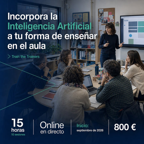 Train the Trainers: incorpora la IA a tu forma de enseñar